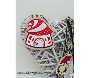 Stickserie ITH - Weihnachtswichtel Anhänger